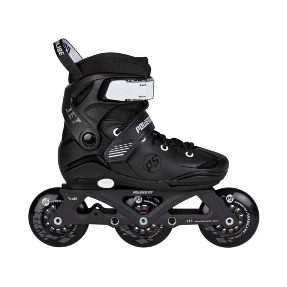 POWERSLIDE Jet Pro Black Adjustable Inline Skates