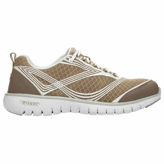 Propet Travellite Walking Womens Brown Sneakers Athletic Shoes W3247-T