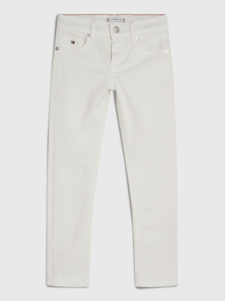 Kids' Stretch Skinny Fit White Jean