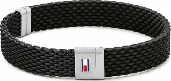 Black silicone bracelet for men 2790240