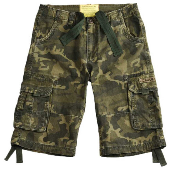 ALPHA INDUSTRIES Jet Camo shorts