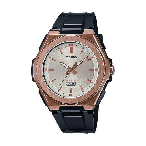 Наручные часы CASIO LWA-300HRG-5EVEF Чёрный Розовое золото