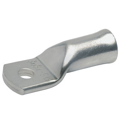 Klauke 706F10MS - Tubular ring lug - Straight - Silver - Copper - Tin-plated copper - 50 mm²