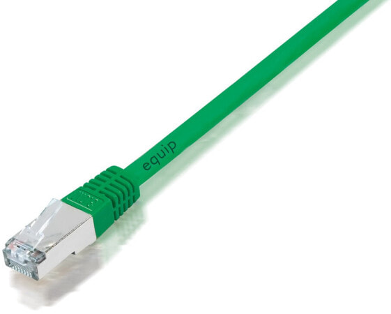 Equip Cat.5e F/UTP Patch Cable - 3.0m - Green - 3 m - Cat5e - F/UTP (FTP) - RJ-45 - RJ-45