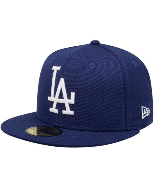 Men's Navy Los Angeles Dodgers Cooperstown Collection Wool 59FIFTY Fitted Hat