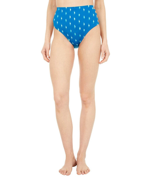 Тип товара: Бикини Бренд: Lilly Pulitzer Модель: Rumy Bikini Bottoms Macaw Blue Coconut Row Dot Allover 8