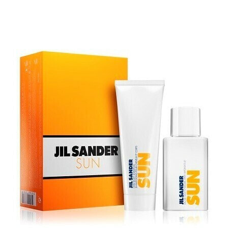 Парфюмерный набор Jil Sander Sun - EDT 75 мл + гель для душа 75 мл