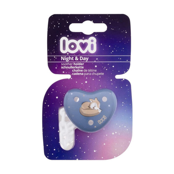 LOVI Night & Day Soother Holder Boy 1 St. schnullerclip für Kinder