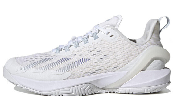 adidas Adizero Cybersonic 轻便耐磨防滑 低帮 网球鞋 女款 白色 / Кроссовки Adidas Adizero Cybersonic HR1724