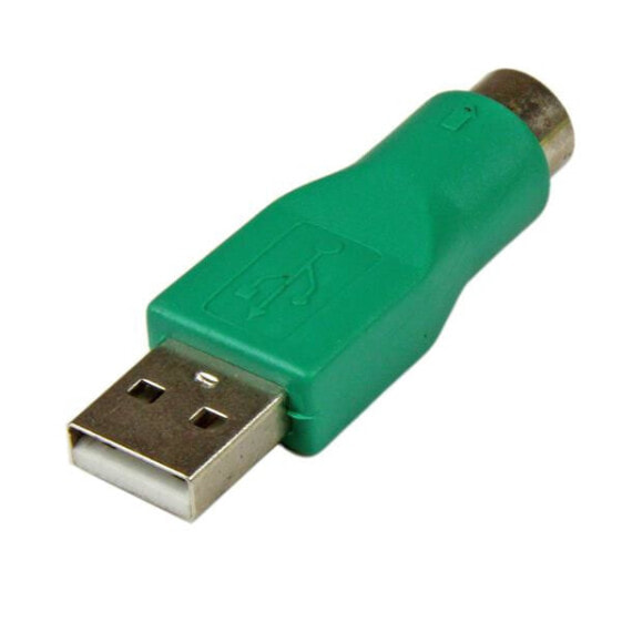 StarTech.com Replacement PS/2 Mouse to USB Adapter - F/M - PS/2 - USB - Green