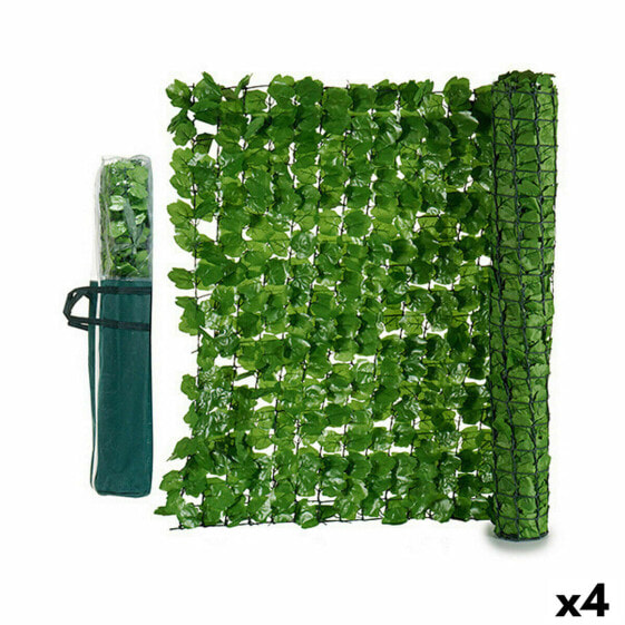 Ограждение для сада Листья 1 x 3 м Светло-зеленый Пластик Ibergarden
