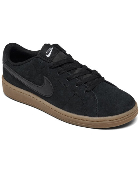 Women's Court Royale 2 Suede Casual Sneakers from Finish Line