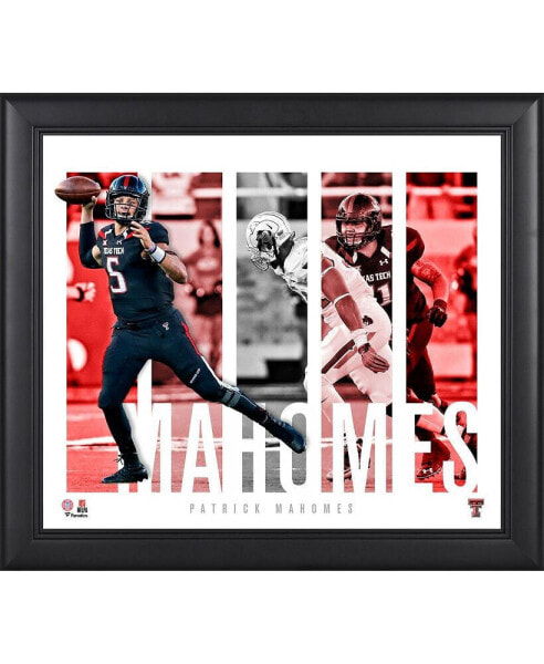 Patrick Mahomes Texas Tech Red Raiders Framed 15'' x 17'' Player Panel Collage
