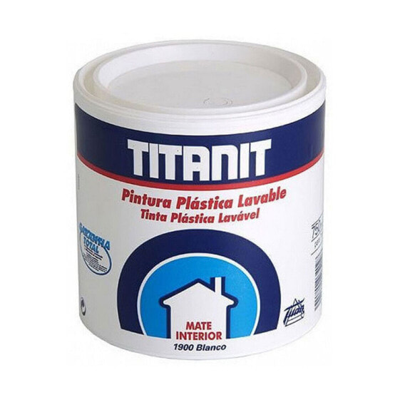 Краска внутренняя TitanLux Titanit 029190034 белая матовая 750 мл