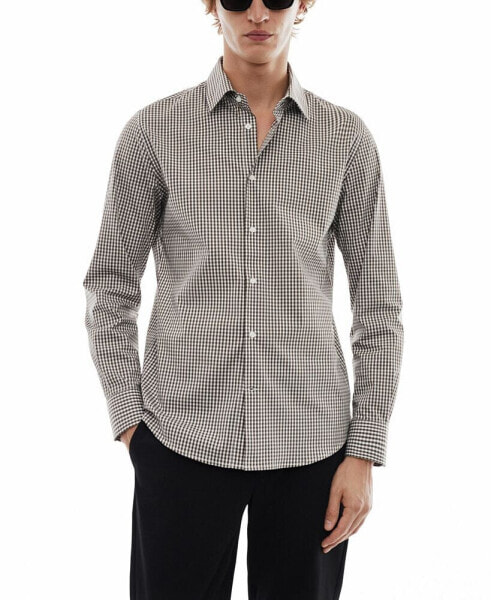 Men's Micro-Stretch Fabric Shirt