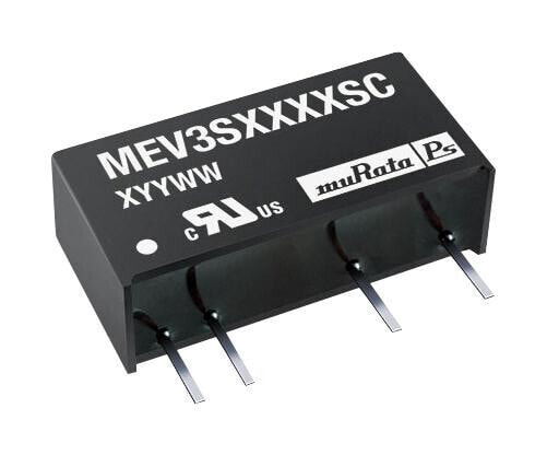 Murata MEV3S1209SC - 19.6 mm - 7.65 mm - 10.2 mm - 3 W - 10.8 - 13.2 V - 333 mA