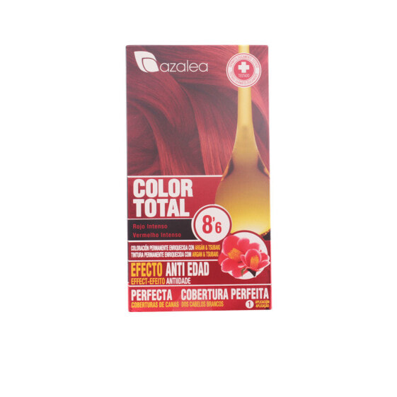 Azalea Color Total No. 8,6 Deep Red Перманентная краска для волос с натуральными маслами, оттенок глубокий красный