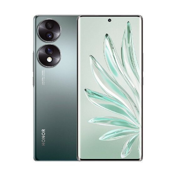 Смартфоны Honor 70 Зеленый Emerald Green 8 GB RAM Qualcomm Snapdragon 6,67" 8 Гб 256 GB