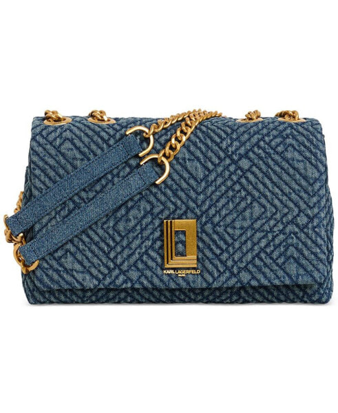 Lafayette Small Denim Shoulder Bag