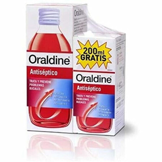 Ополаскиватель для полости рта Oraldine Антисептик (400 ml + 200 ml)