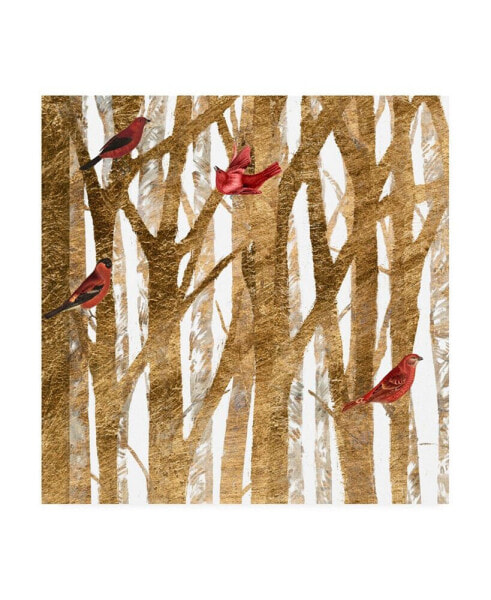 Studio W Red Bird Christmas I Canvas Art - 19.5" x 26"