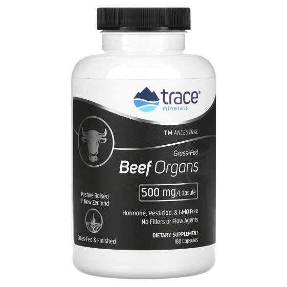 TM Ancestral, Grass-Fed Beef Organs, 500 mg, 180 Capsules
