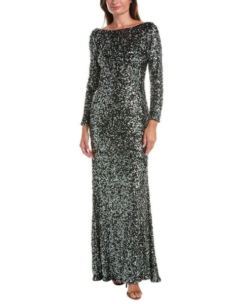 Rene Ruiz Sequined Gown Women's