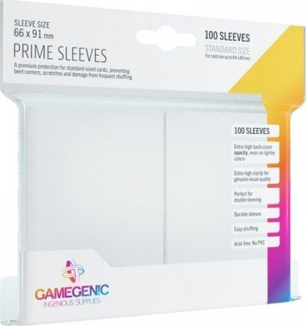 Gamegenic Gamegenic: Prime CCG Sleeves (66x91 mm) - Yellow, 100 sztuk