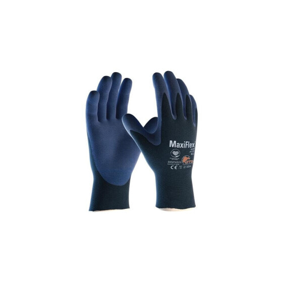 Atg Handschuhe MaxiFlex® Elite 34-274 Größe 7 blau/blau EN 388 PSA-Kategorie II, VE: 12 Paar