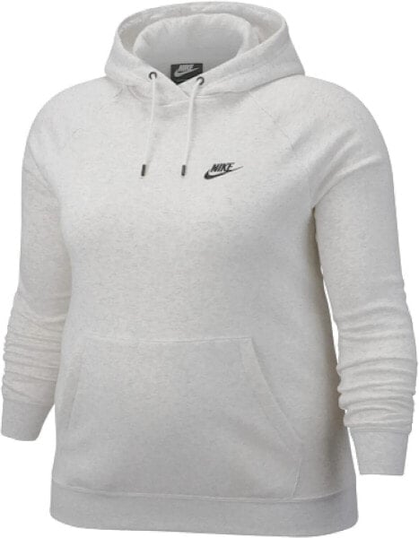 Толстовка женская Nike Sportswear 289189 Womens Essential Pullover Fleece Plus Size Hoodie размер 1X.