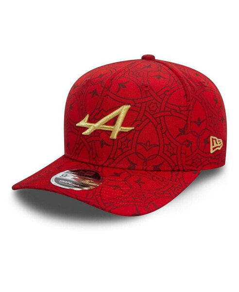 Men's and Women's Red Alpine 2024 China Grand Prix Team 9FIFTY Snapback Hat