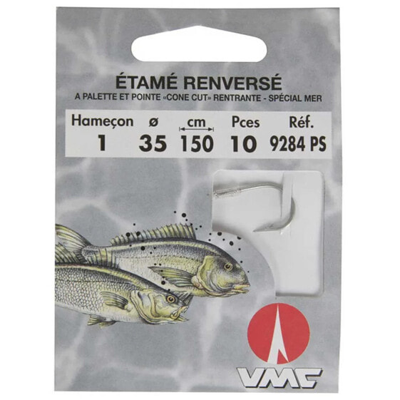 VMC Reversed Tin 1.5 m Tied Hook