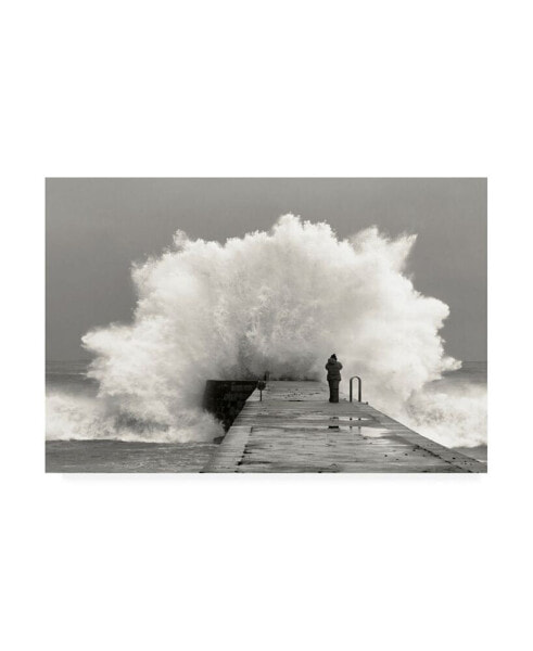 Mikel Lastra Waves Photographer Canvas Art - 15" x 20"