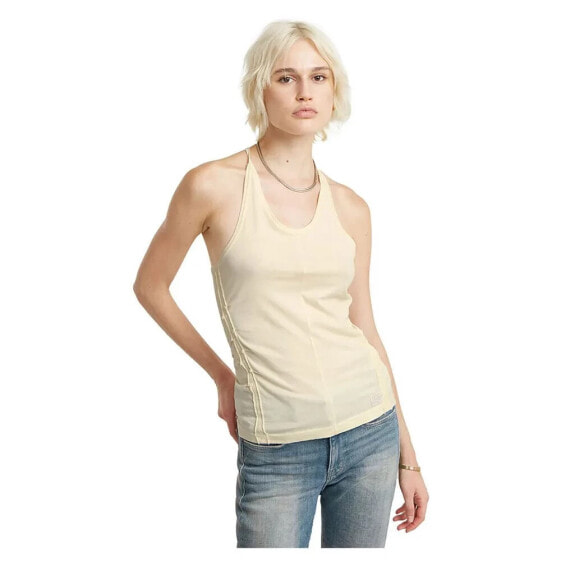 G-STAR Gathered sleeveless T-shirt