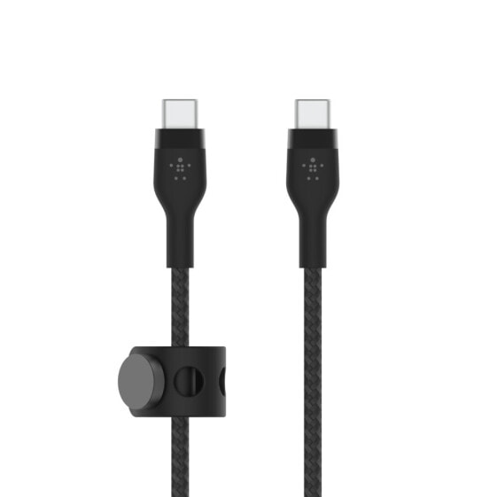 Belkin BOOST?CHARGE PRO Flex - 1 m - USB C - USB C - USB 2.0 - Black