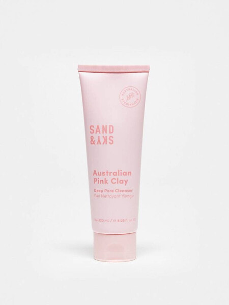 Sand & Sky Australian Pink Clay Deep Pore Cleanser 120ml