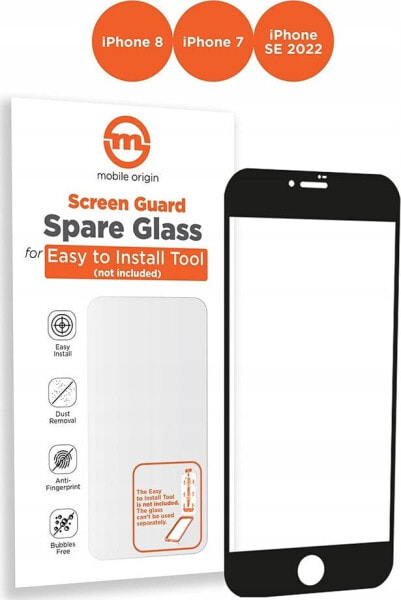 MOBILE ORIGIN Mobile Origin Orange Screen Guard Spare Glass iPhone 8/7/SE 2022/SE 2020