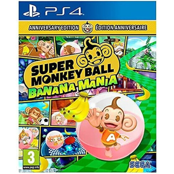 Видеоигра для PlayStation 4 KOCH MEDIA Super Monkey Ball Banana