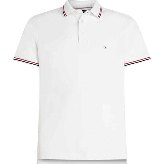 TOMMY HILFIGER Tipped Slim Fit short sleeve polo