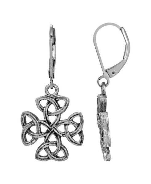 Серьги Symbols of Faith Trinity Cross