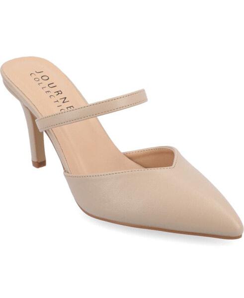 Women's Yvon Pointed Toe Slip On Pumps