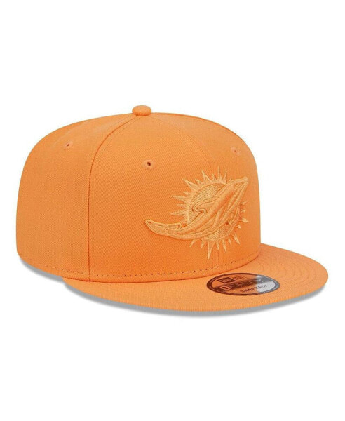 Men's Orange Miami Dolphins Color Pack 9fifty Snapback Hat