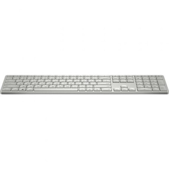 Беспроводная клавиатура HP 970 Белый Испанская Qwerty