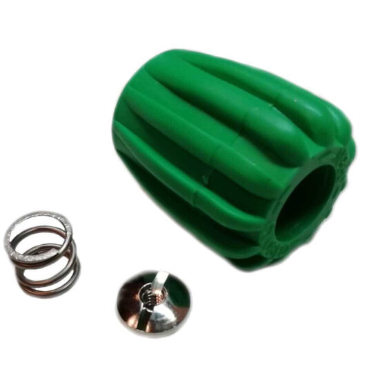 METALSUB Technical knob kit for tank valve green