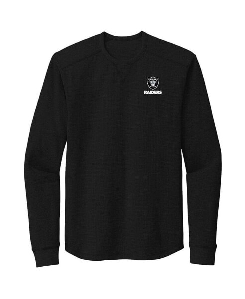 Men's Black Las Vegas Raiders Cavalier Long Sleeve T-shirt