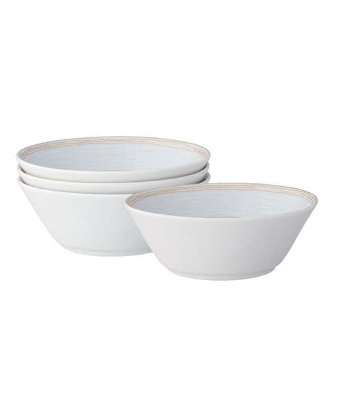 Linen Road Set of 4 Fruit Bowls, Service For 4