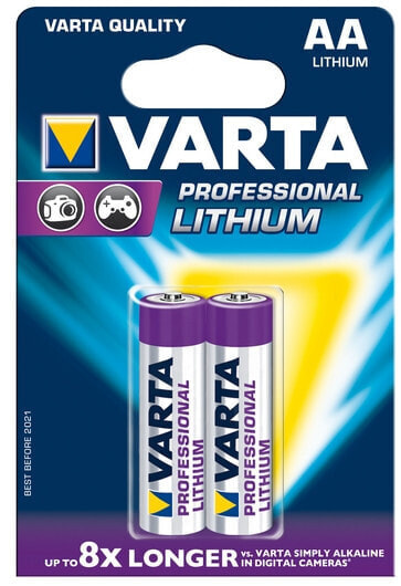 Одноразовая батарейка VARTA 06106301402 AA 1.5 V - 2 шт.