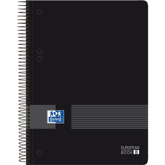 OXFORD HAMELIN A5+ Notebook Plastic Cover 5X5 Grid 8 Color Bands 160 Sheets