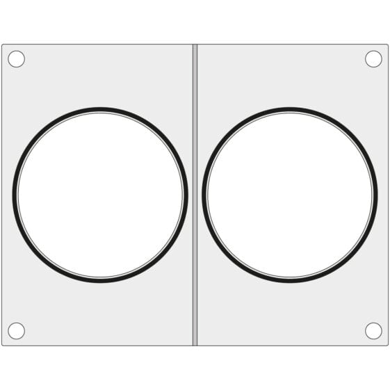 Matryca forma do zgrzewarki MANUPACK 190 na dwa pojemniki na zupę śr. 115 mm - Hendi 805732