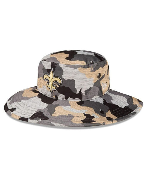 Men's Camo New Orleans Saints 2022 NFL Training Camp Official Panama Bucket Hat